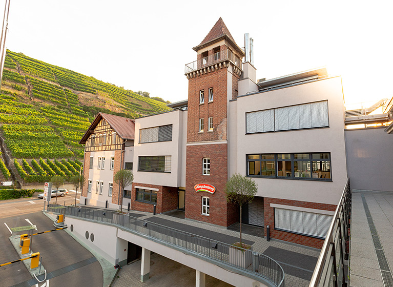 La sede principal de la empresa Hengstenberg en Esslingen.